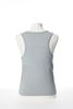 back view of fitted vest product shown on mannequin